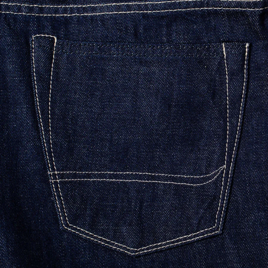 【Benzak Denim Developers】復古藍染合身直筒微錐褲 11oz BDD-711 vintage indigo US cotton RHT