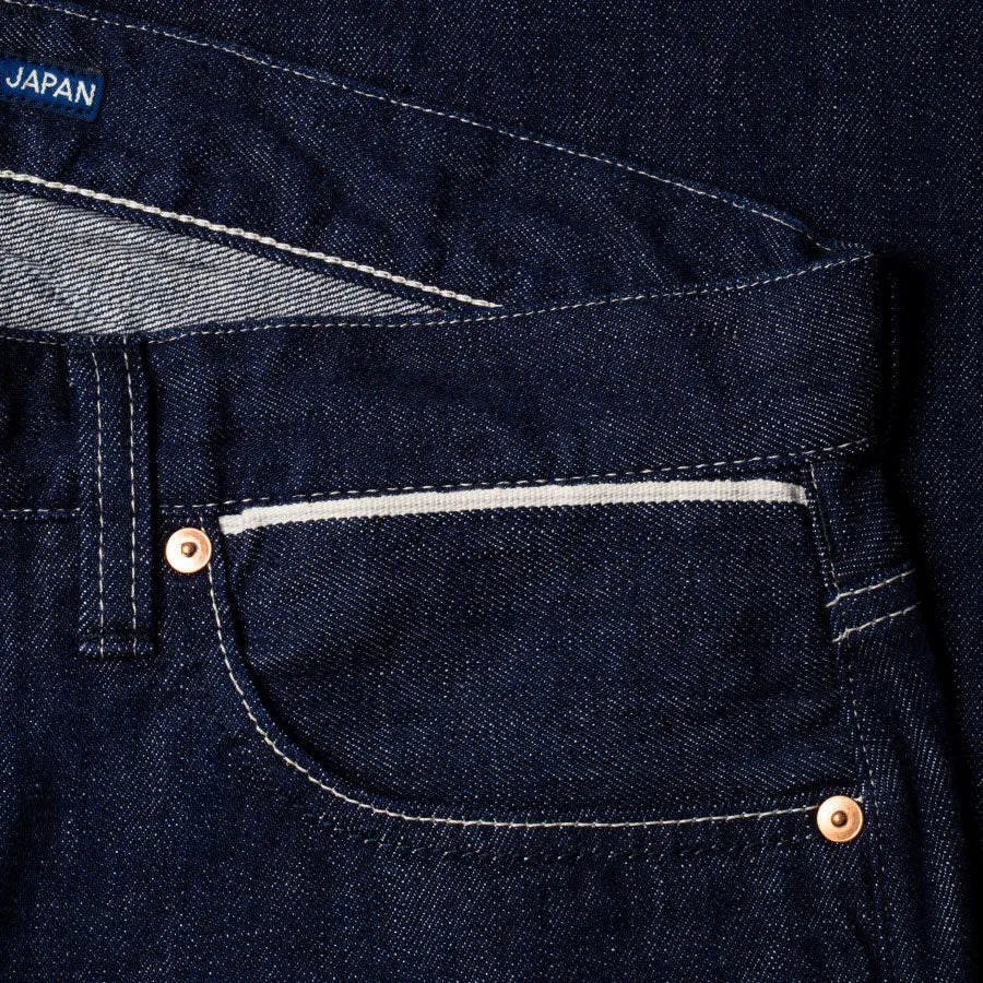 【Benzak Denim Developers】復古藍染合身直筒微錐褲 11oz BDD-711 vintage indigo US cotton RHT