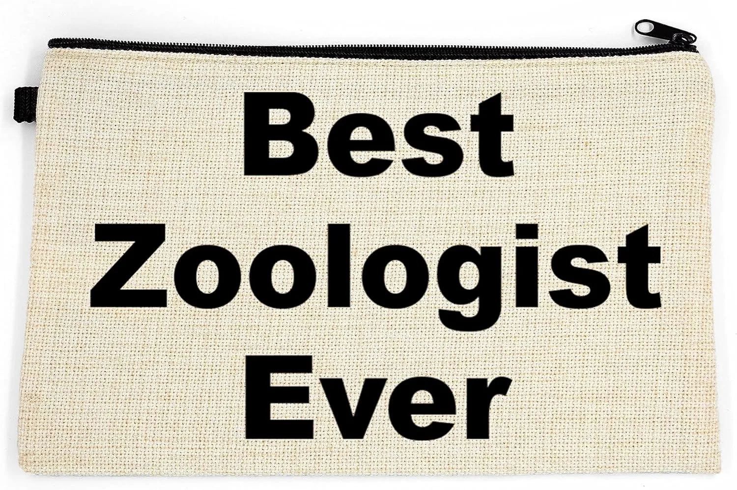 Best Zoologist Ever Makeup Bag, Gift For Zoologist, Toiletry Bag, Birthday Gift For Her, Makeup Bag For Women, Christmas Gift Bag
