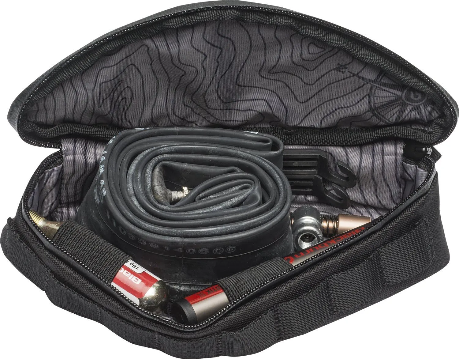 Blackburn Outpost Corner Bike Bag (Black, One Size)