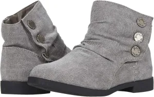 Blowfish Malibu Girl's Sugar (Toddler/Little Kid) Steel Grey Gaucho Canvas 6 Toddler M