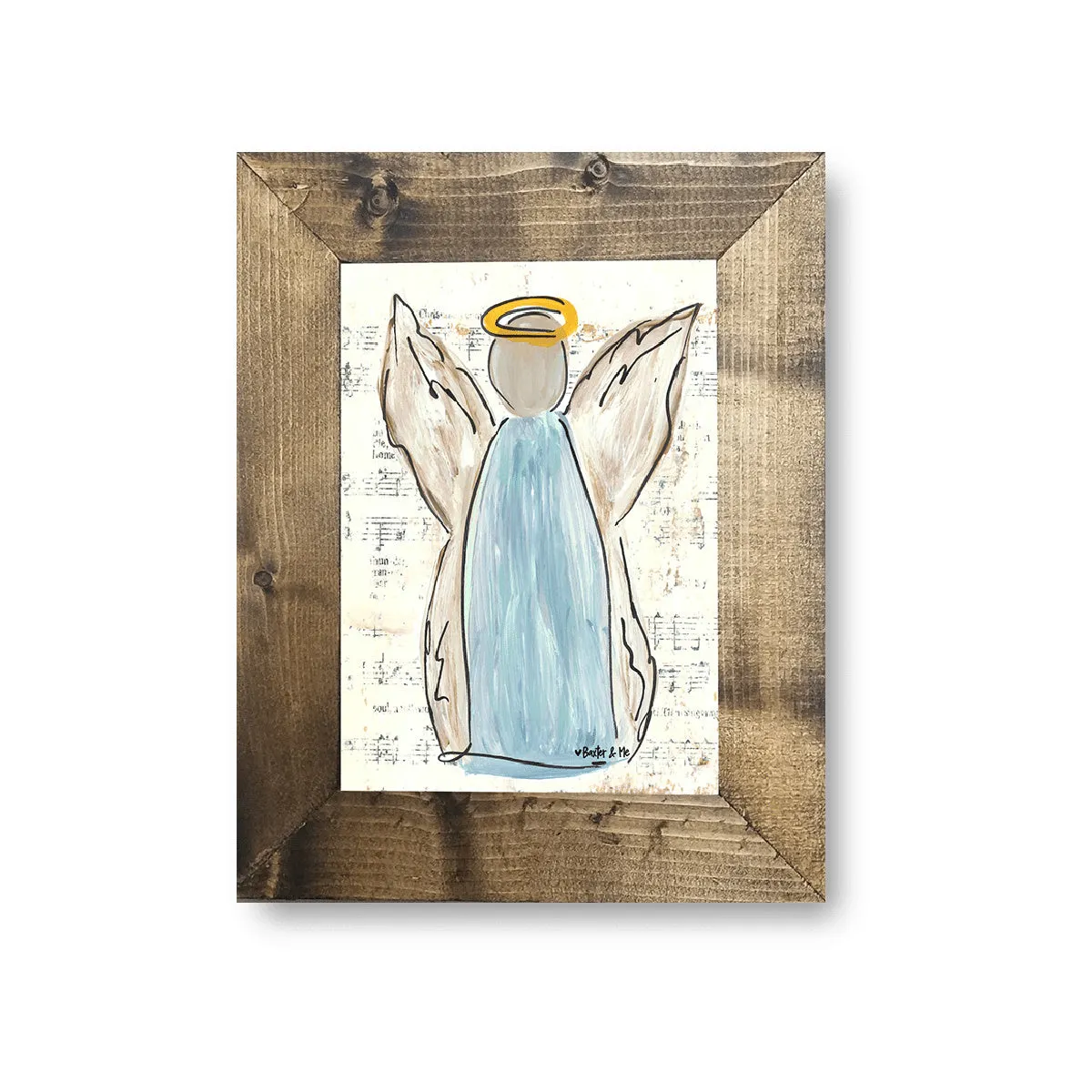 Blue Angel - Framed Art