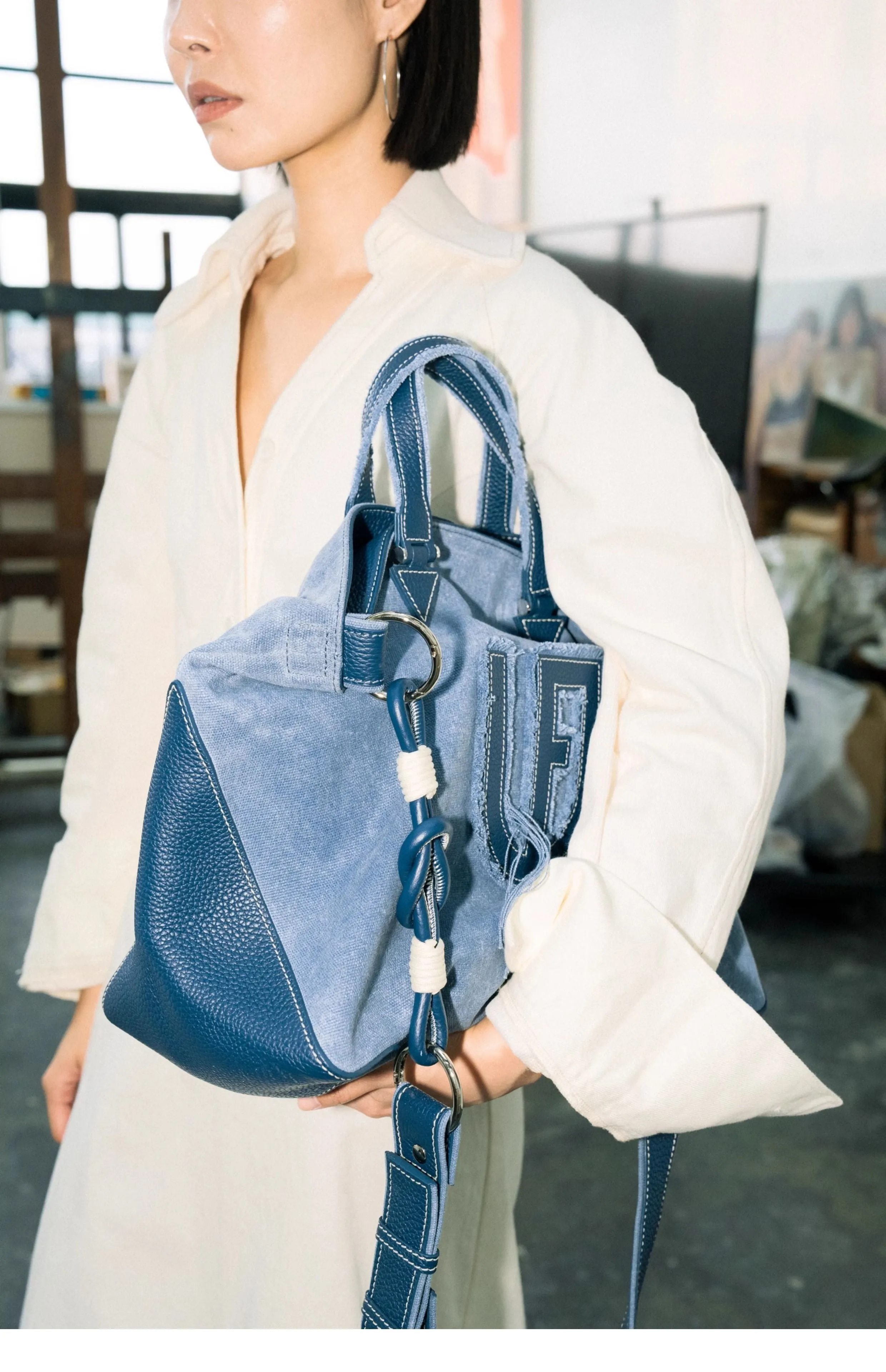 Blue Sailing Series Tote