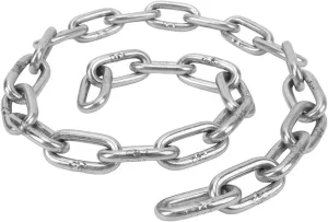 Boat Anchor Chain 8mm 316 Stainless Steel, Secure Fixation Marine Anchor Guide Chain, Heavy Duty Yacht Fishing Boat Anchor Chain with Oxidation and, for Boats Yachts Fishing Boat