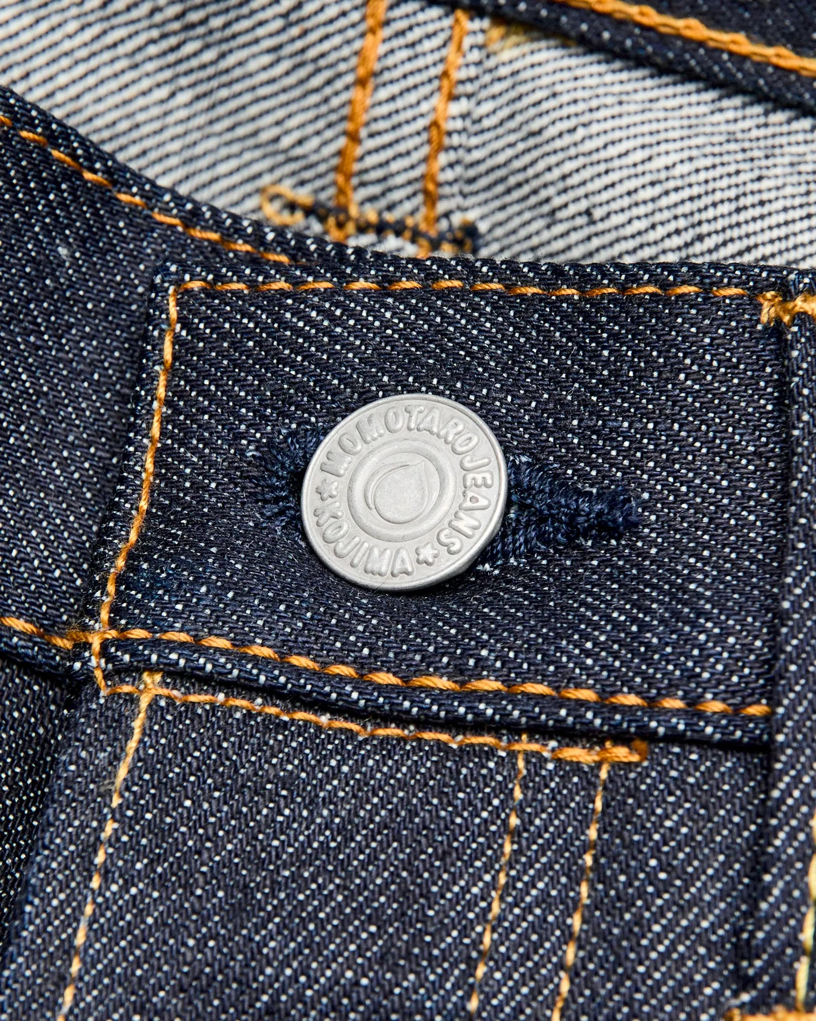 BOM017-N "Grand Indigo" 14oz Selvedge Denim - Natural Tapered Fit
