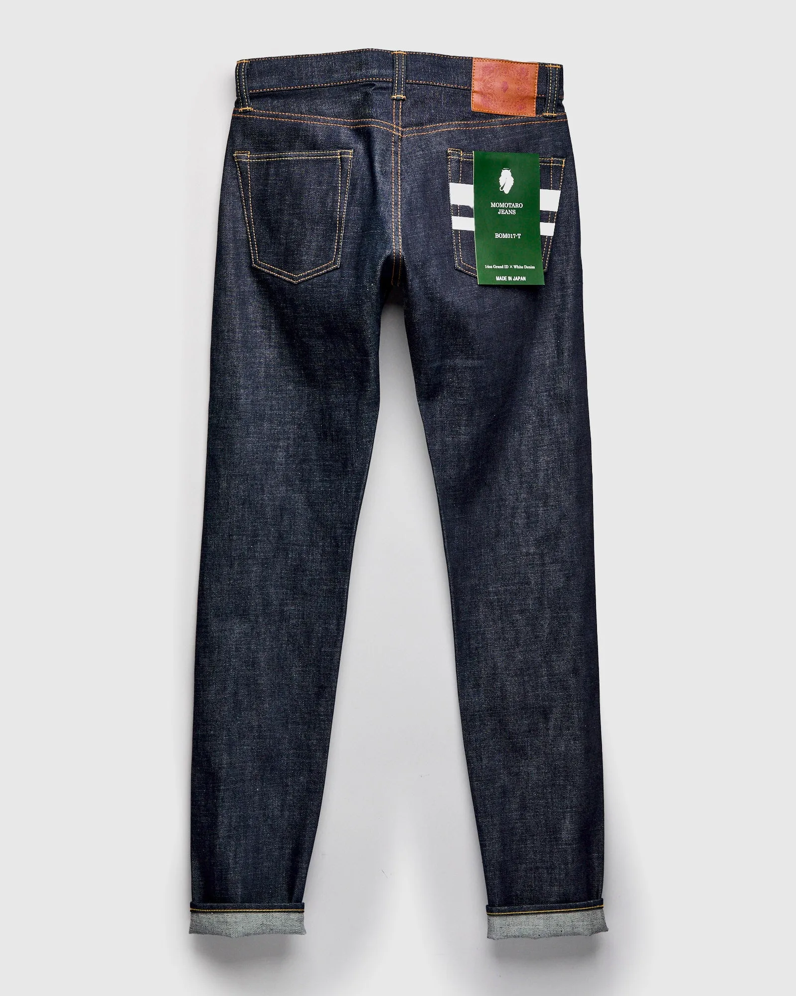 BOM017-T "Grand Indigo" 14oz Selvedge Denim - Tight Tapered Fit