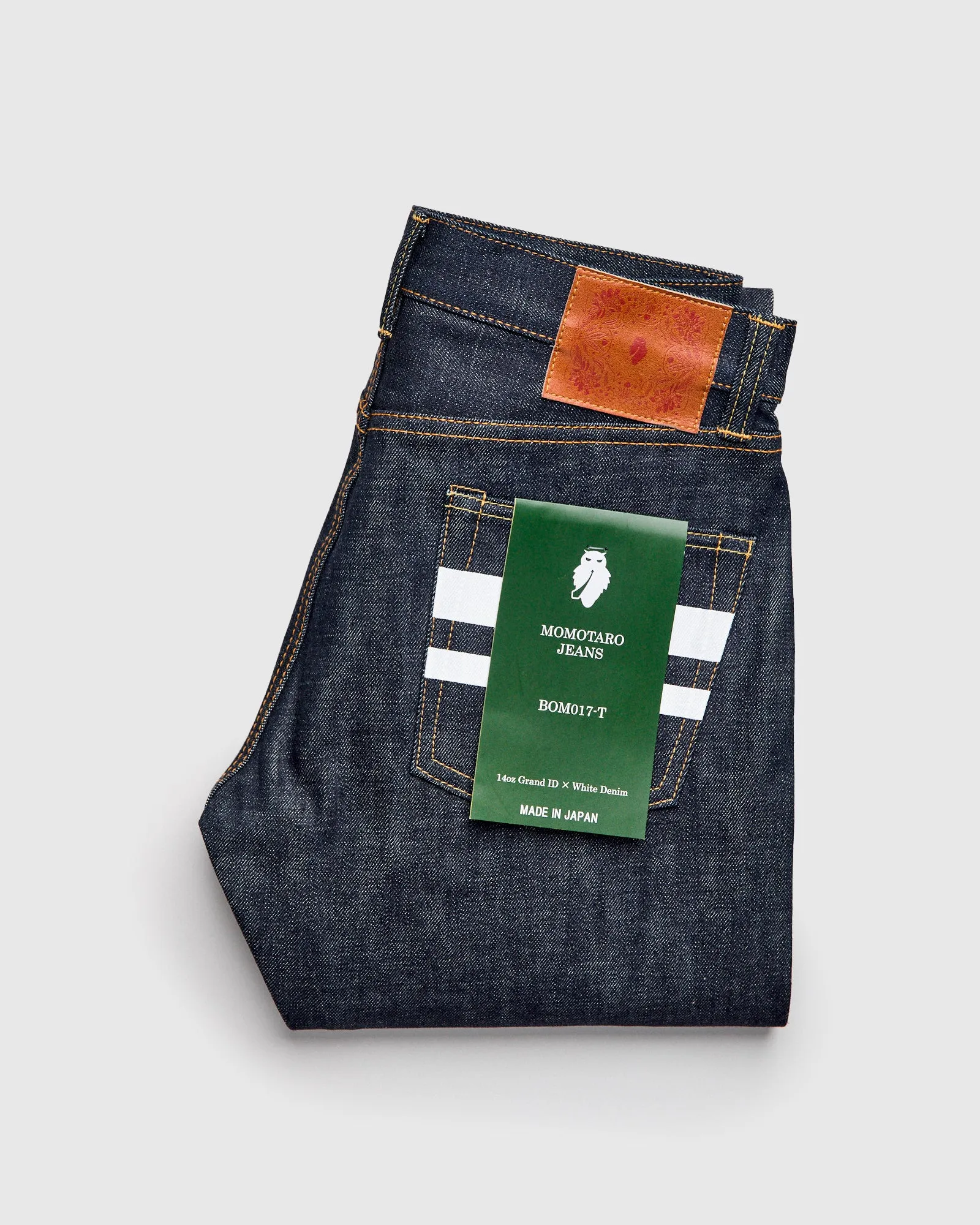 BOM017-T "Grand Indigo" 14oz Selvedge Denim - Tight Tapered Fit