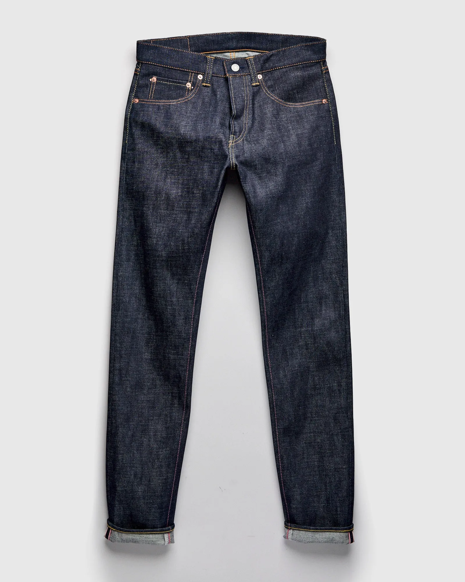 BOM017-T "Grand Indigo" 14oz Selvedge Denim - Tight Tapered Fit