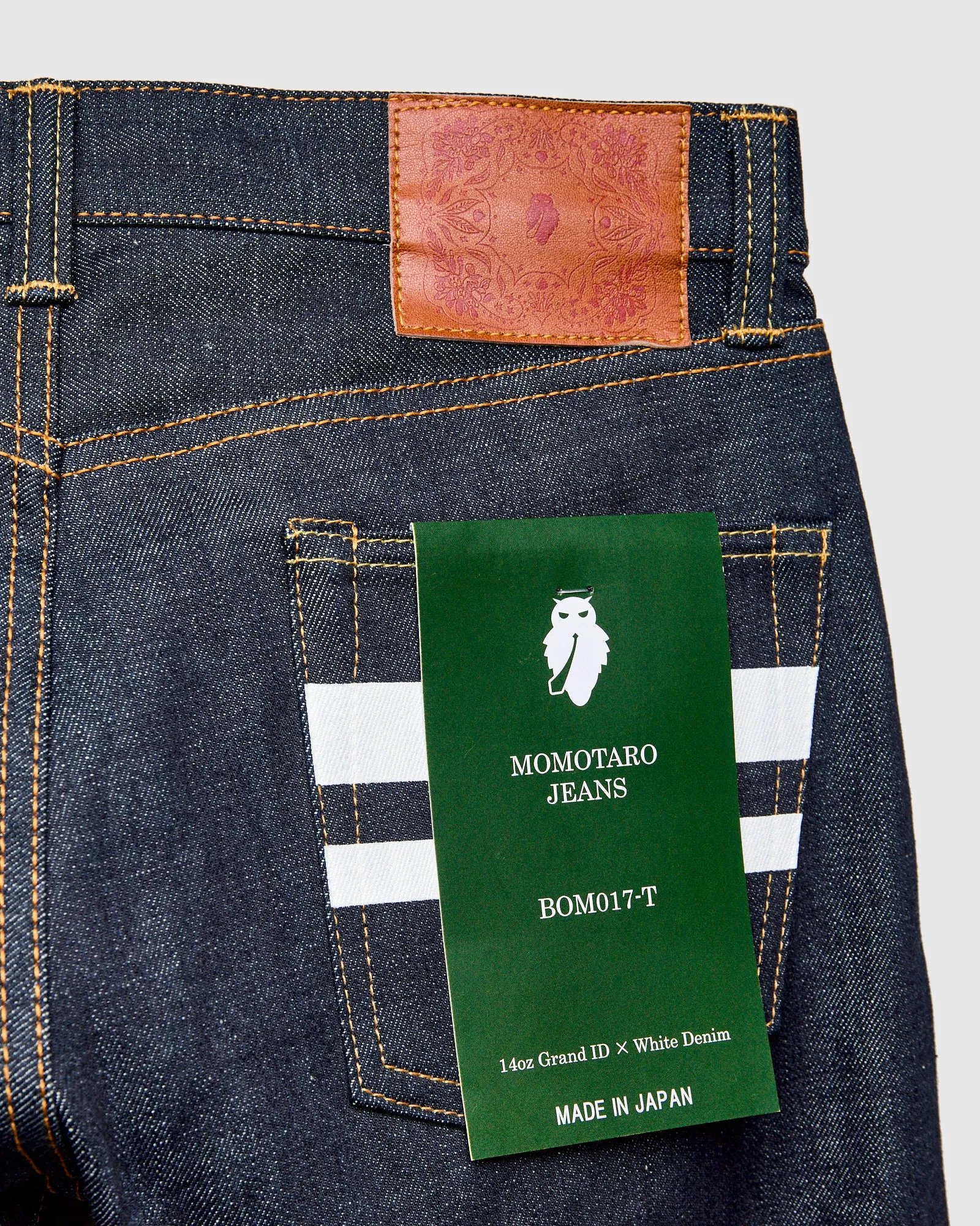BOM017-T "Grand Indigo" 14oz Selvedge Denim - Tight Tapered Fit