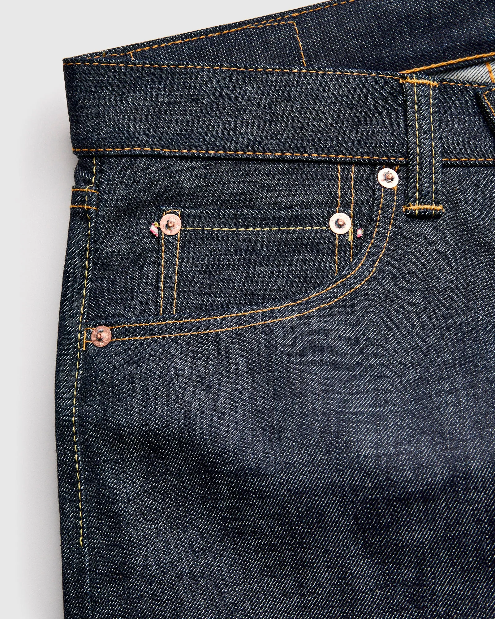 BOM017-T "Grand Indigo" 14oz Selvedge Denim - Tight Tapered Fit