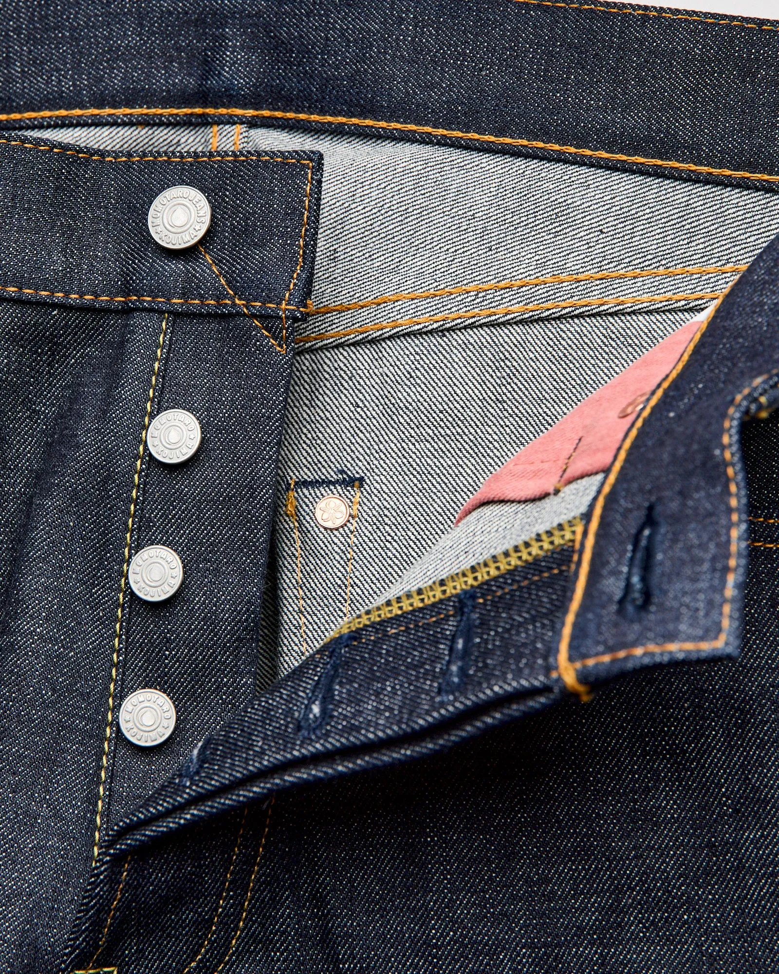 BOM017-W "Grand Indigo" 14oz Selvedge Denim - Wide Straight Fit