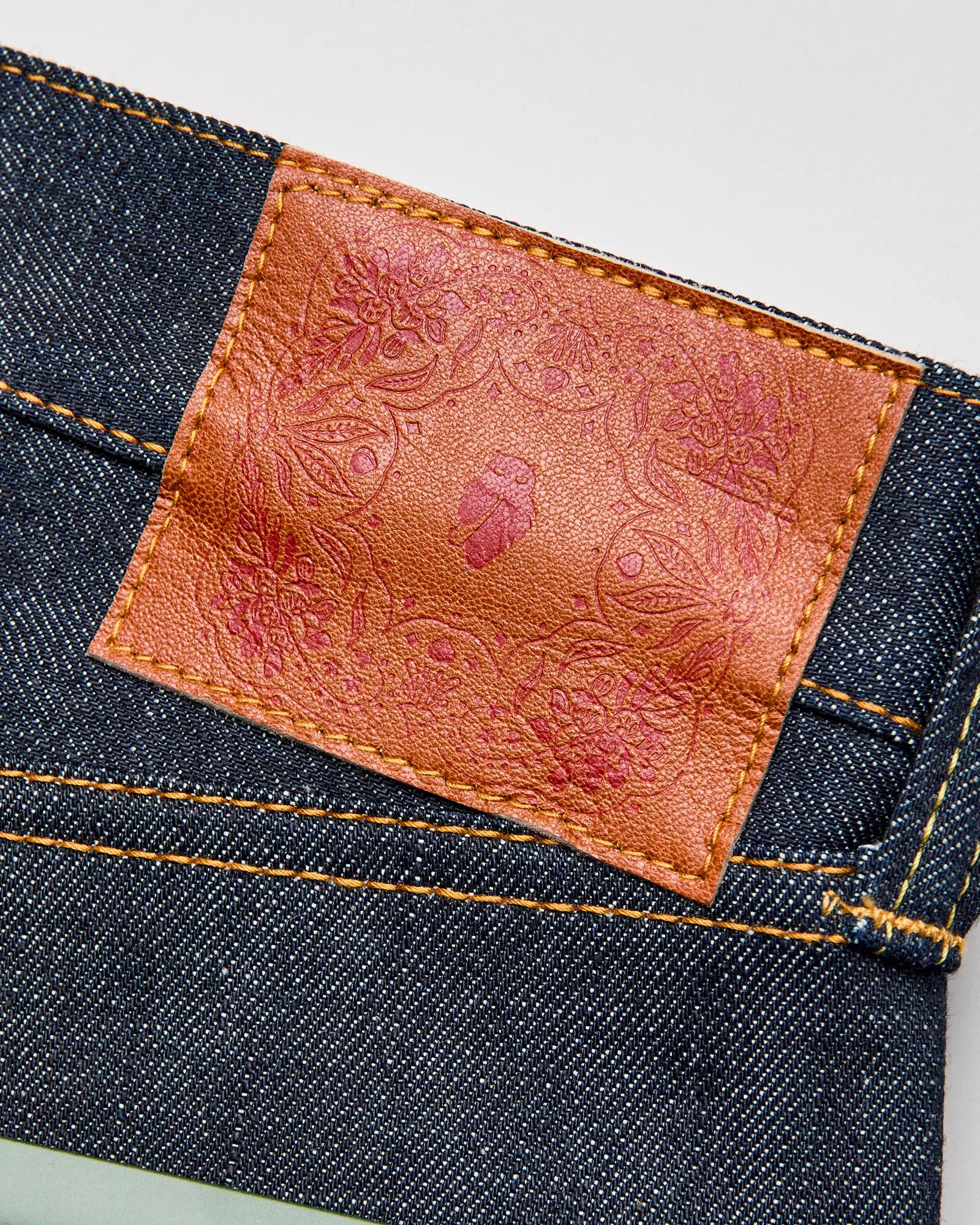 BOM017-W "Grand Indigo" 14oz Selvedge Denim - Wide Straight Fit
