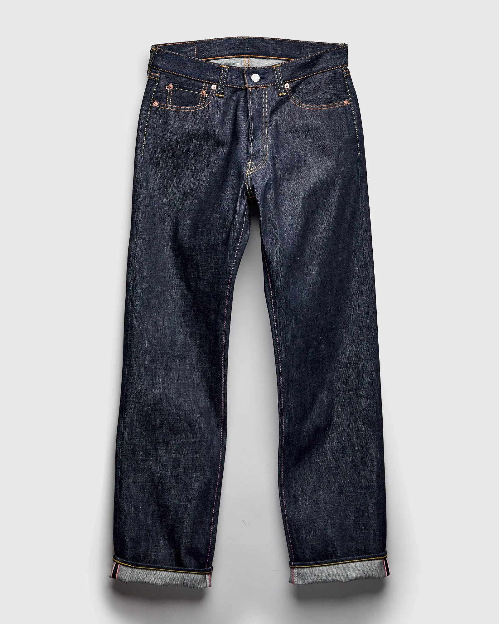 BOM017-W "Grand Indigo" 14oz Selvedge Denim - Wide Straight Fit