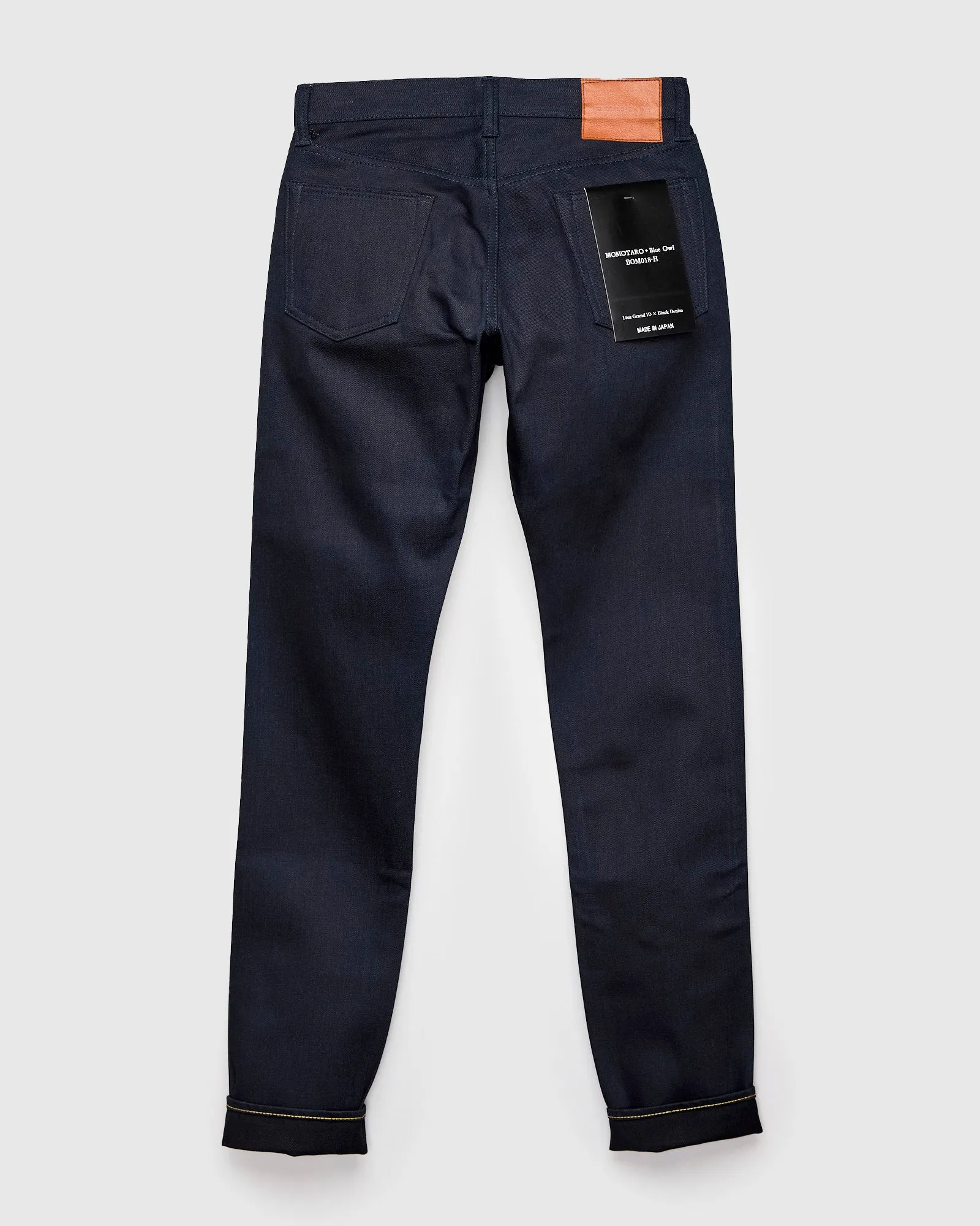 BOM018-H "Grand Indigo – Midnight Edition" 14oz Selvedge Denim - High Tapered Fit