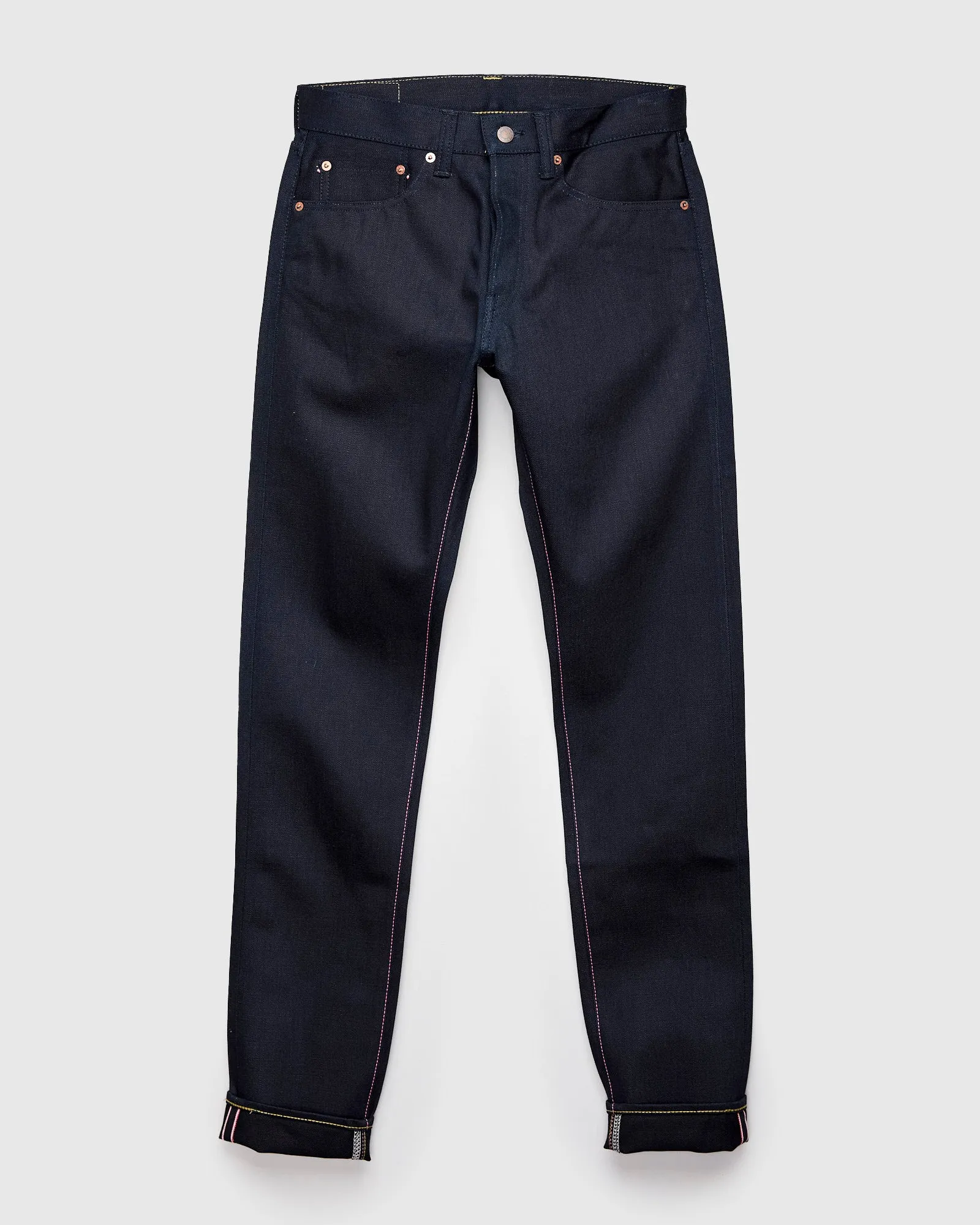 BOM018-H "Grand Indigo – Midnight Edition" 14oz Selvedge Denim - High Tapered Fit