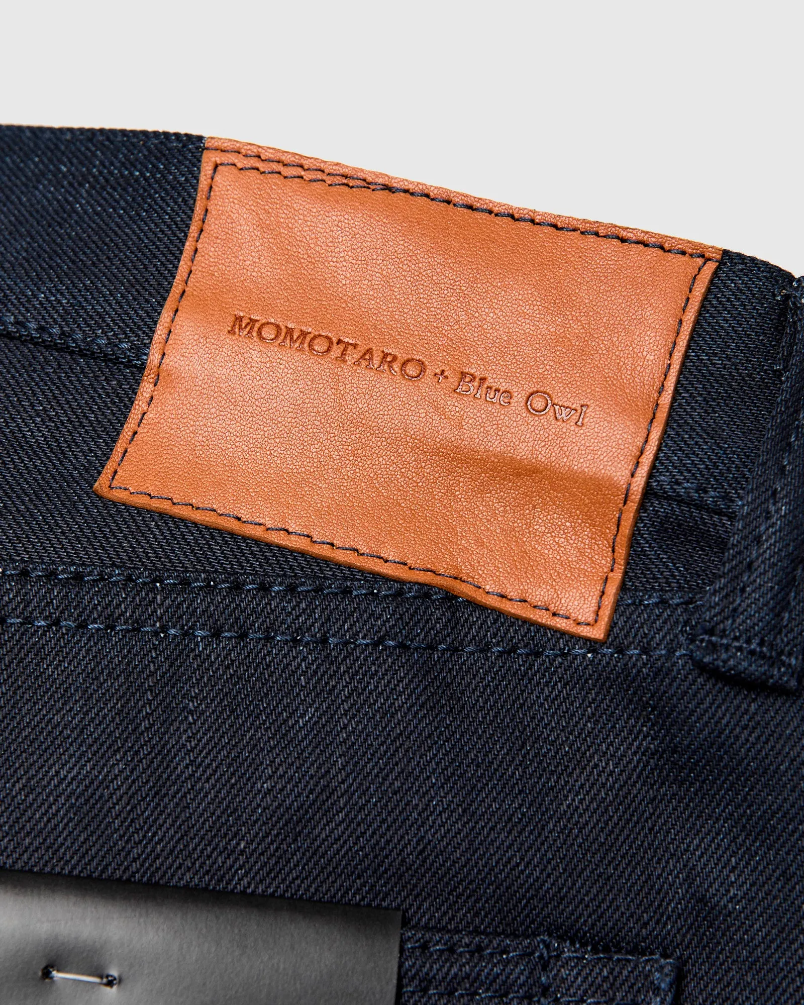 BOM018-W "Grand Indigo – Midnight Edition" 14oz Selvedge Denim - Wide Straight Fit