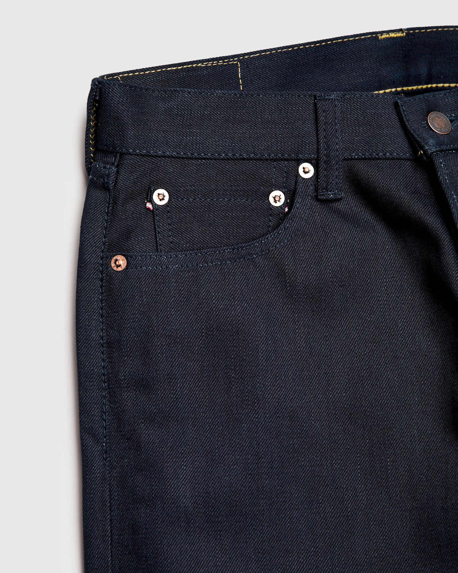 BOM018-W "Grand Indigo – Midnight Edition" 14oz Selvedge Denim - Wide Straight Fit