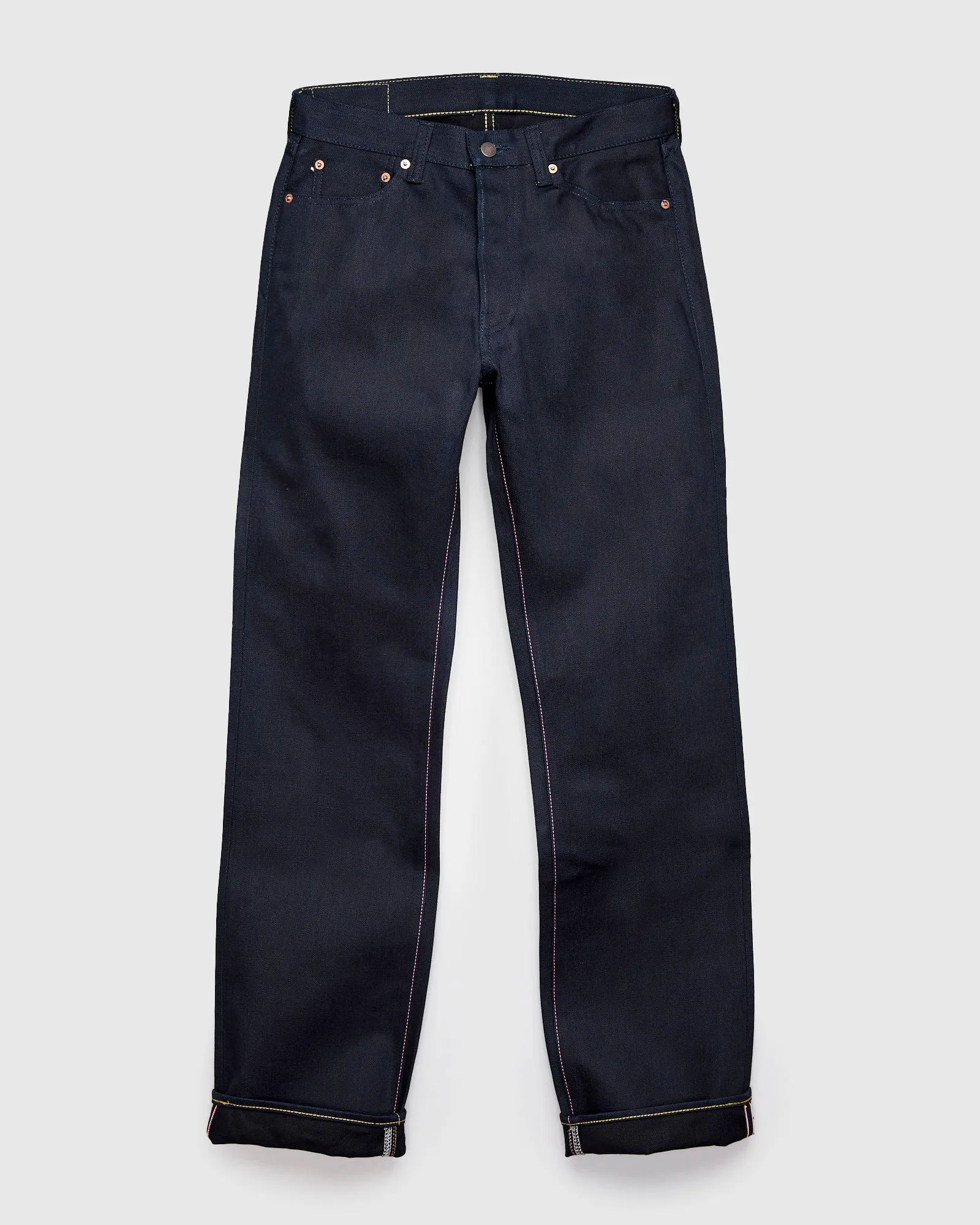 BOM018-W "Grand Indigo – Midnight Edition" 14oz Selvedge Denim - Wide Straight Fit