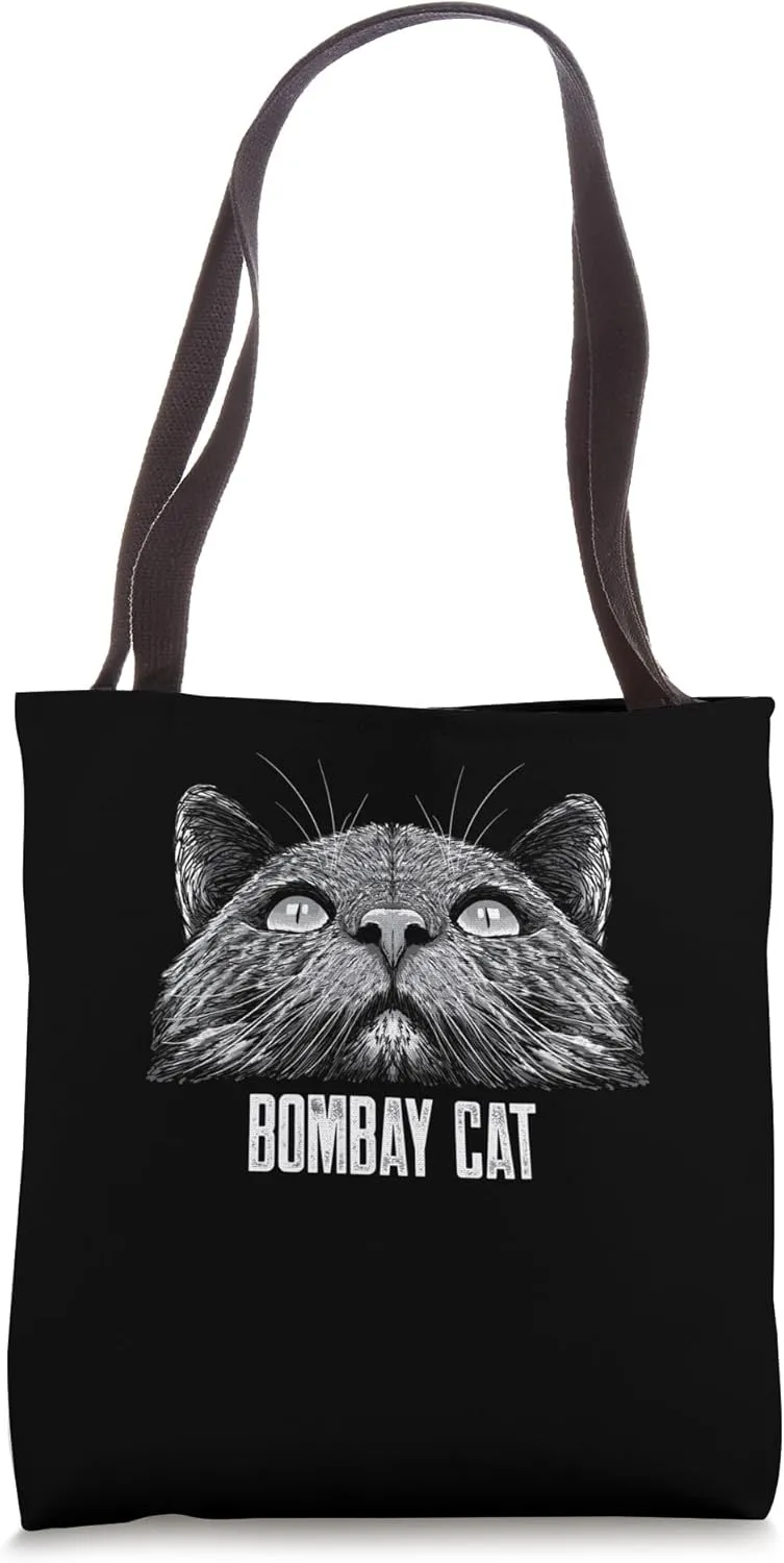 Bombay Cat Cat Lover Kitten Parlor Cat Mom Cat Dad Tote Bag