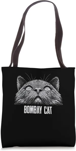 Bombay Cat Cat Lover Kitten Parlor Cat Mom Cat Dad Tote Bag