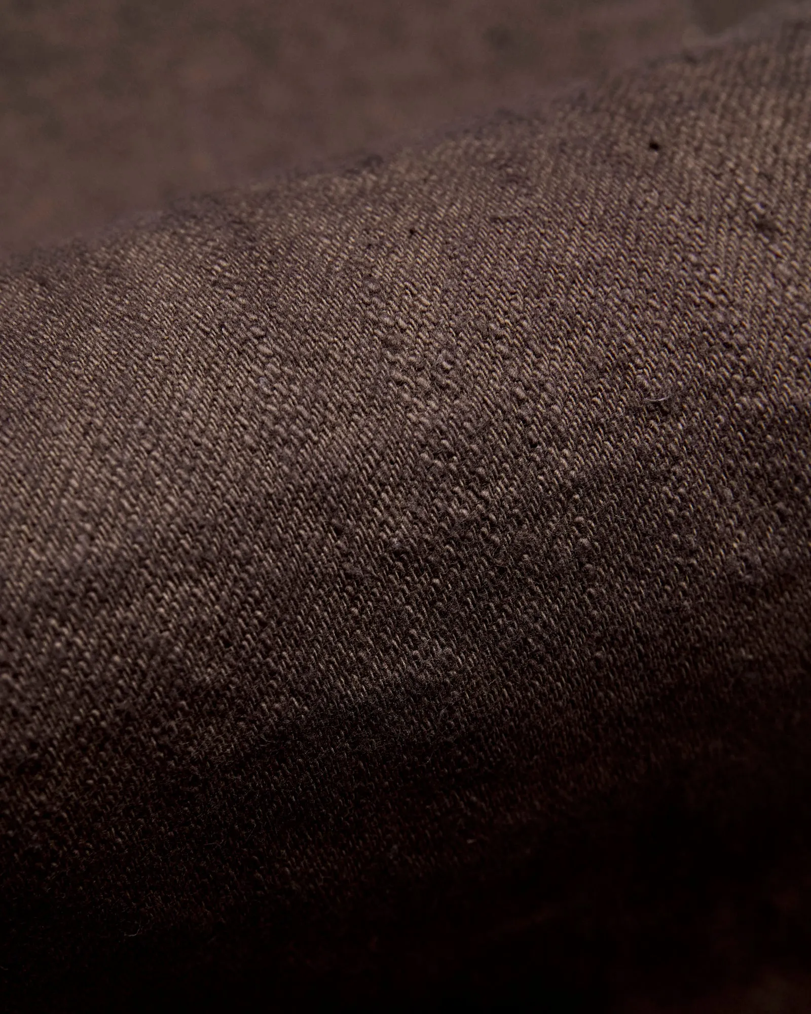 BOS211XX-KU "Shizen" 18oz Kuri Chestnut Selvedge Denim - Relaxed Tapered Fit