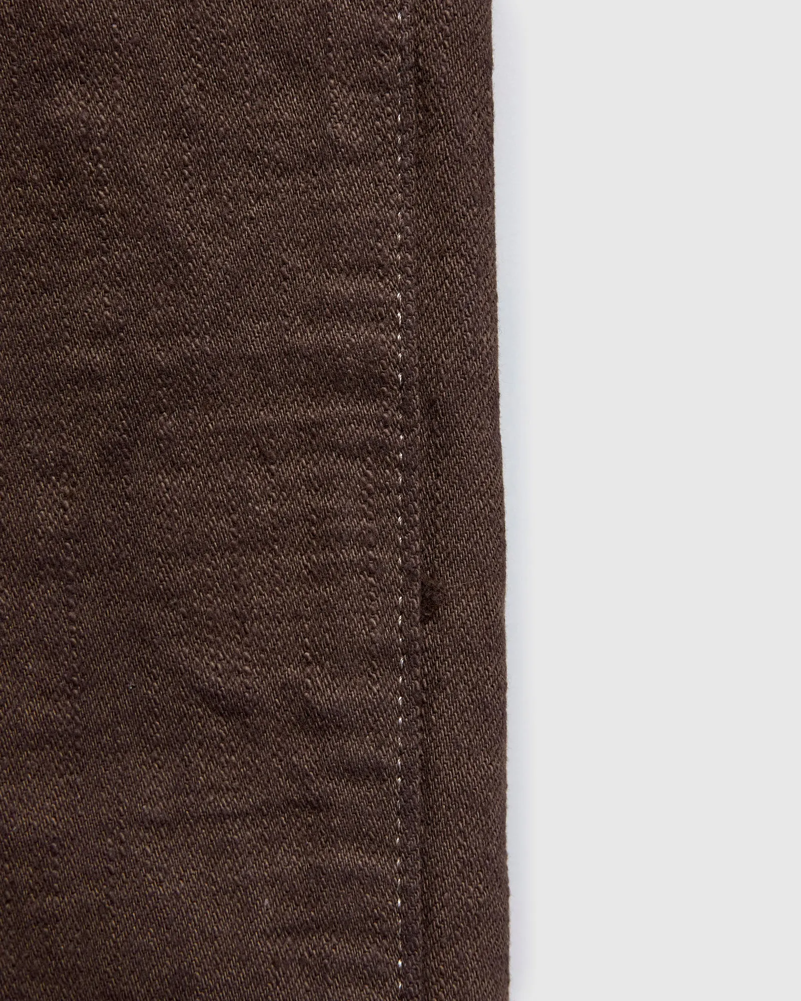 BOS211XX-KU "Shizen" 18oz Kuri Chestnut Selvedge Denim - Relaxed Tapered Fit