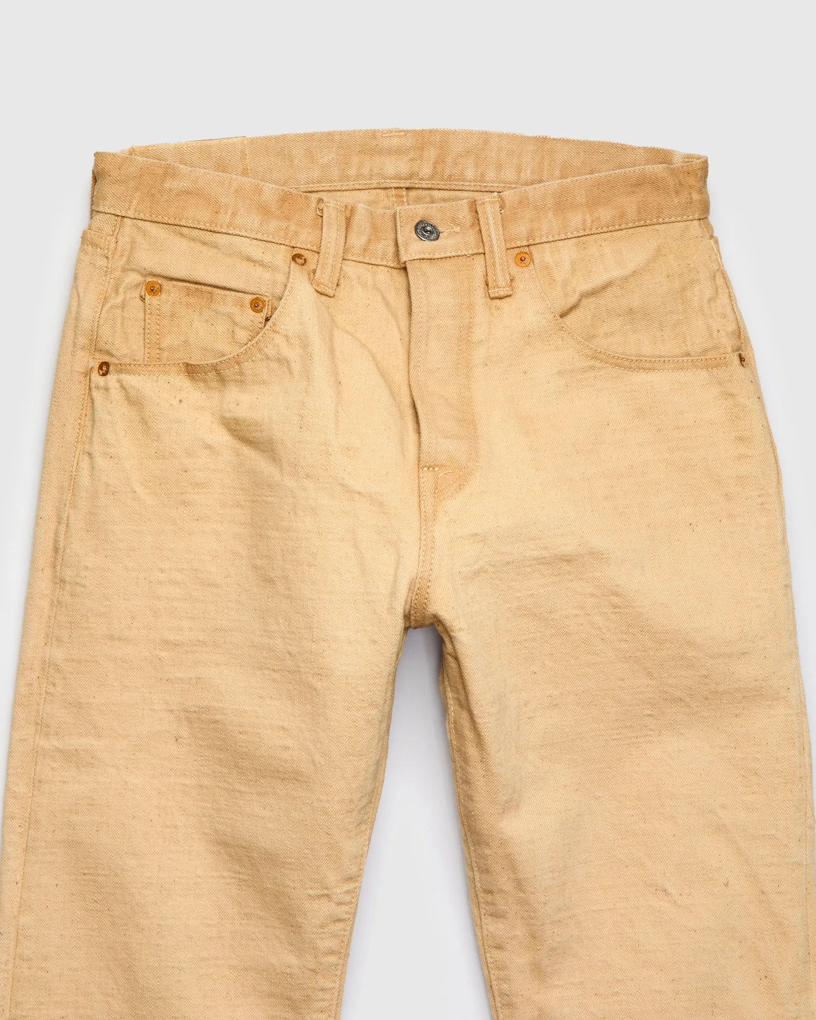 BOS211XX-SH "Shizen" 18oz Shibuki Chestnut Selvedge Denim - Relaxed Tapered Fit