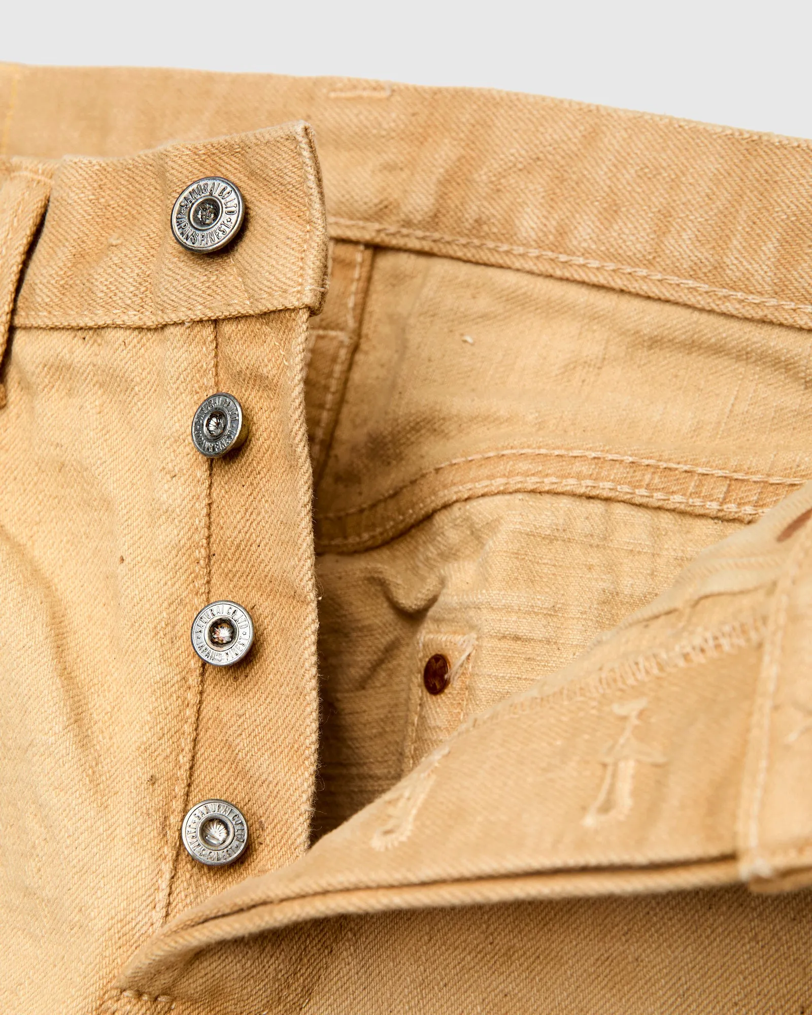 BOS211XX-SH "Shizen" 18oz Shibuki Chestnut Selvedge Denim - Relaxed Tapered Fit