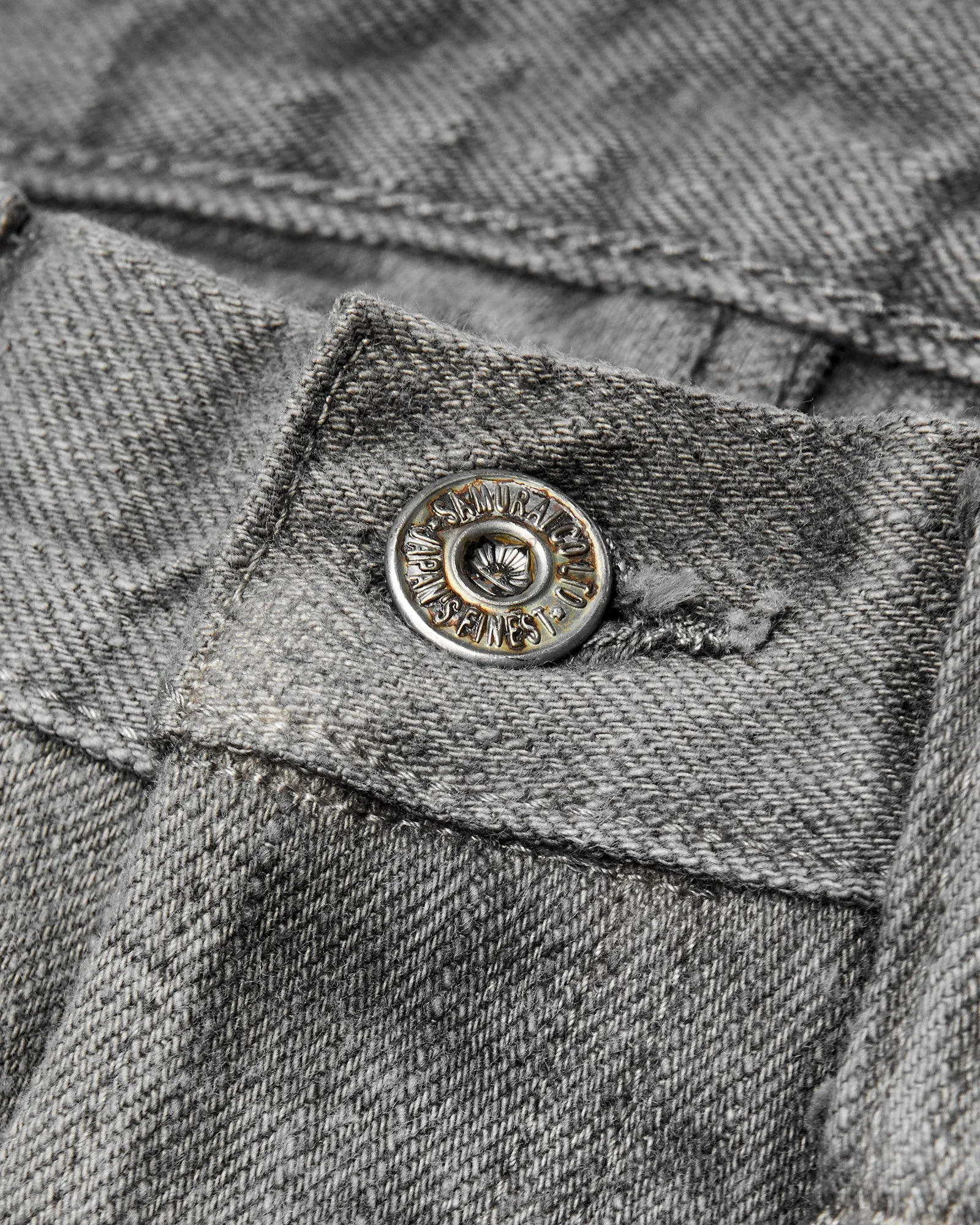 BOS211XX-SU "Shizen" 18oz Sumi Ink Selvedge Denim - Relaxed Tapered Fit