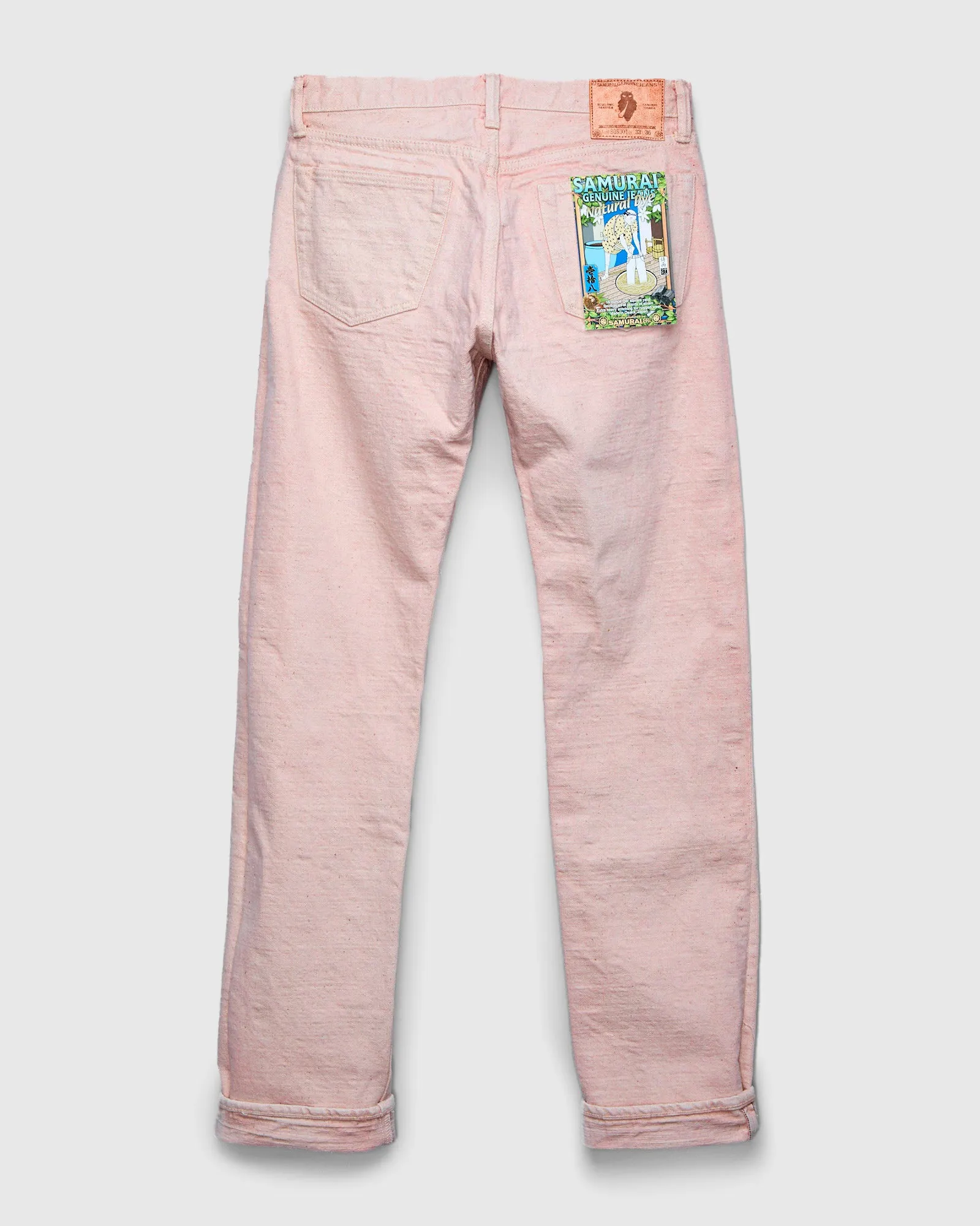 BOS710XX-AK "Shizen" 18oz Akane Selvedge Denim - Slim Straight Fit