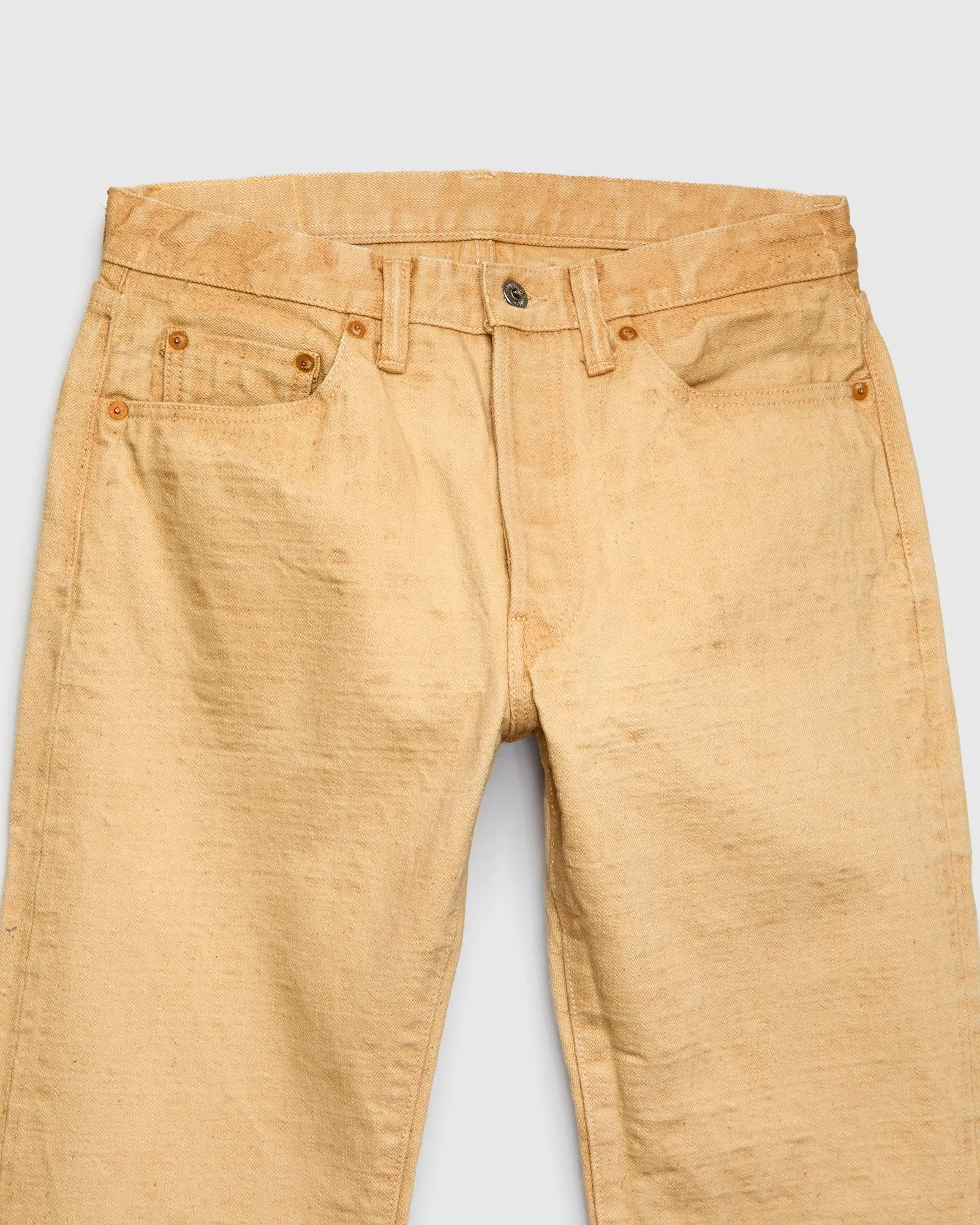 BOS710XX-SH "Shizen" 18oz Shibuki Chestnut Selvedge Denim - Slim Straight Fit