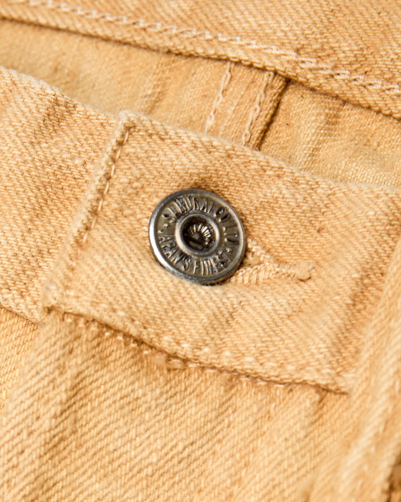 BOS710XX-SH "Shizen" 18oz Shibuki Chestnut Selvedge Denim - Slim Straight Fit