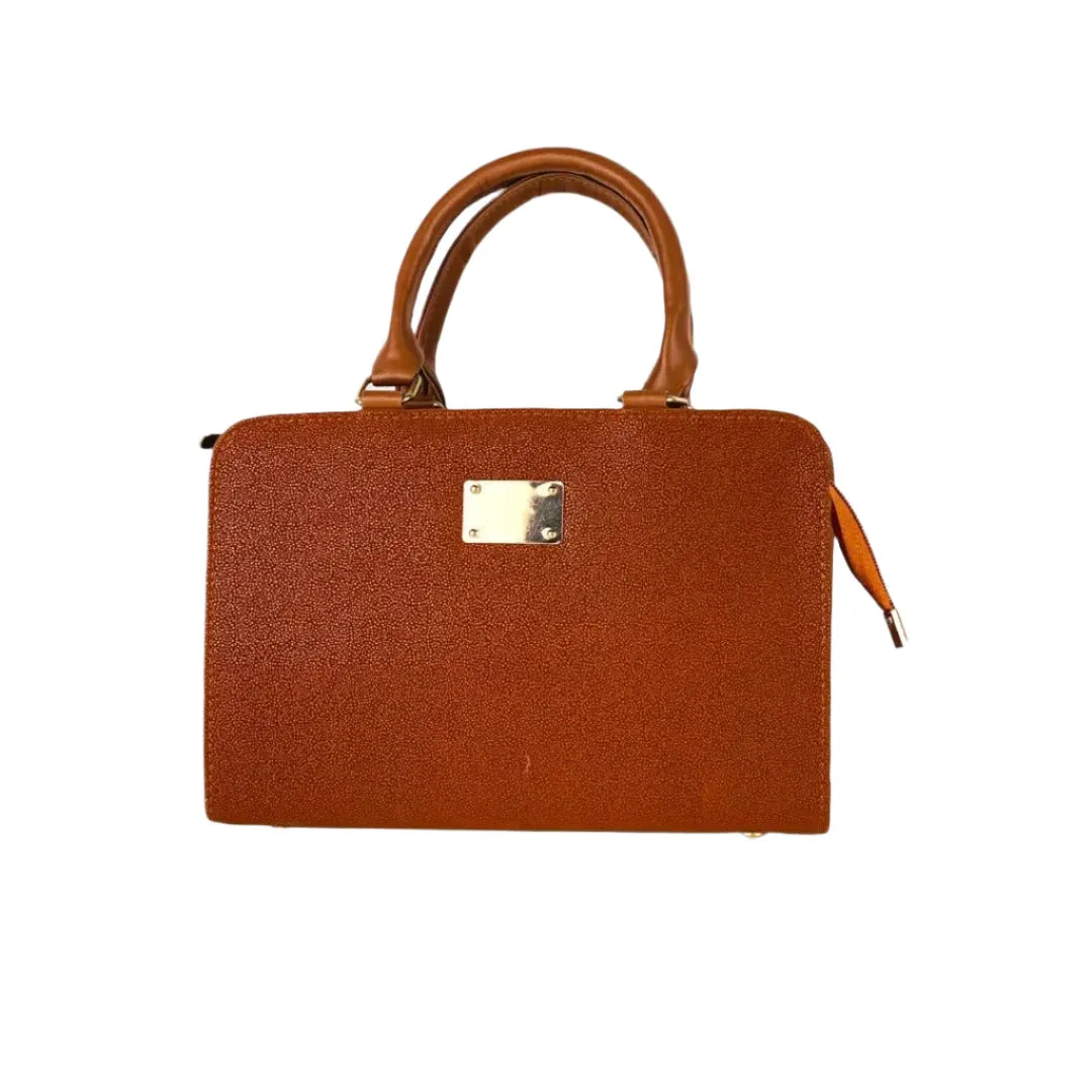 Brown Rhine Tote Bag