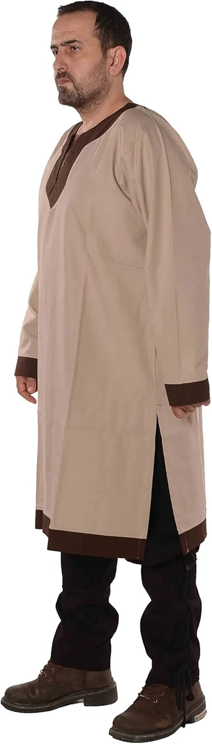 Calvina Costumes Arthur Medieval, Viking, LARP and Renaissance Tunic by Formen - Made in Turke