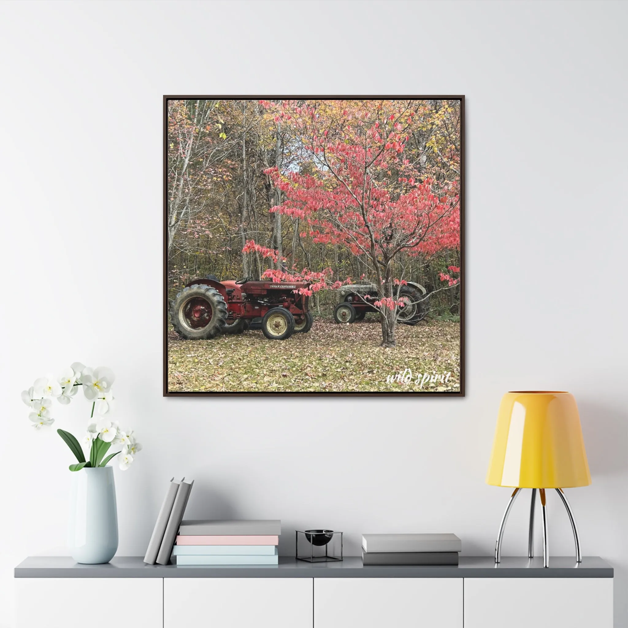 Canvas Wraps Tractors at Woodlands Edge