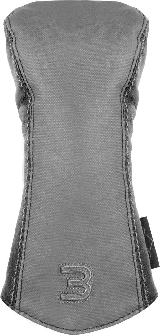 Canvas/Leather Headcover 3-Wood