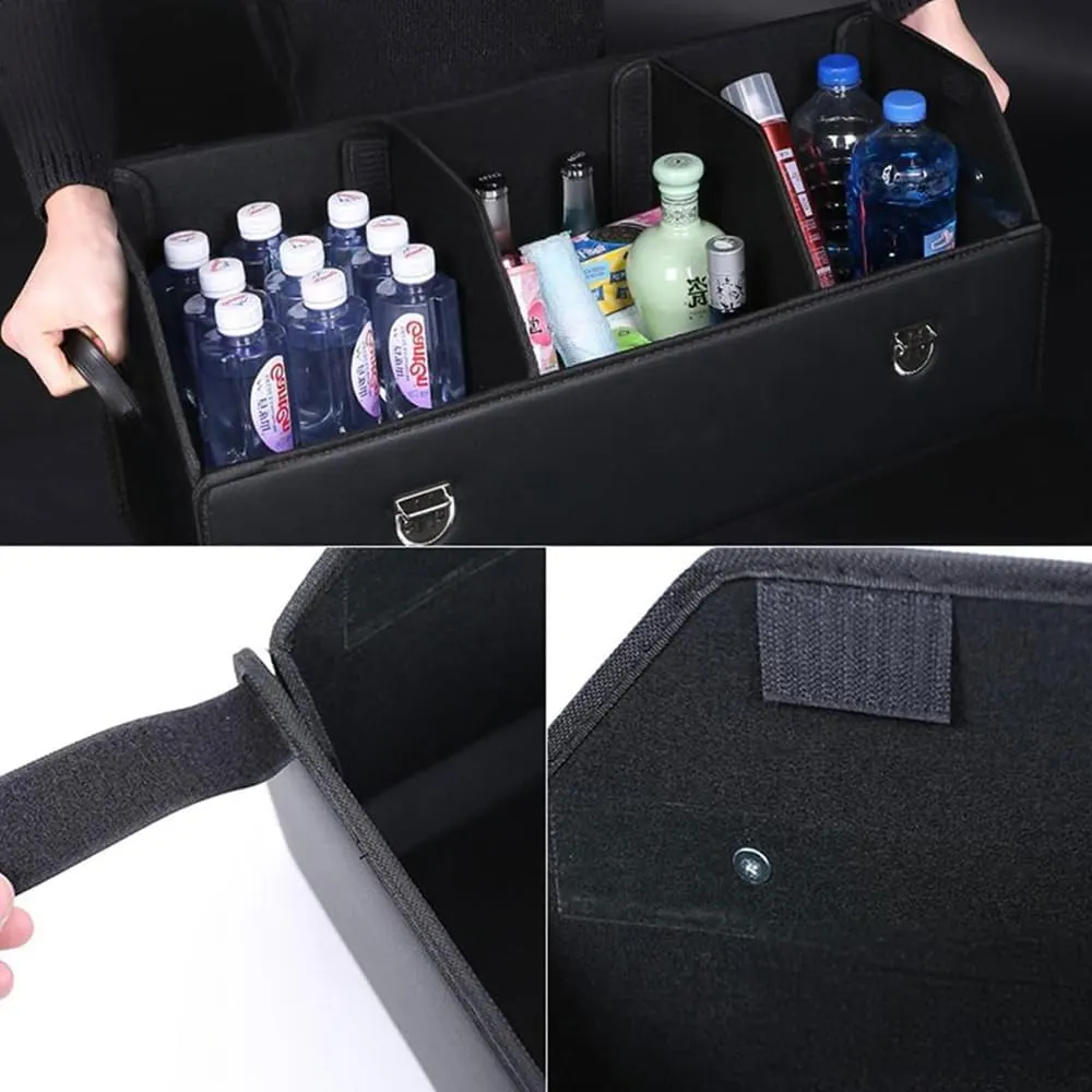 Car Boot Bags for Mitsubishi Outlander/Lancer Evolution 10 X, Large Capacity Car Boot Organiser Moisture Proof Storage Bags Storage Accessories,D-Small