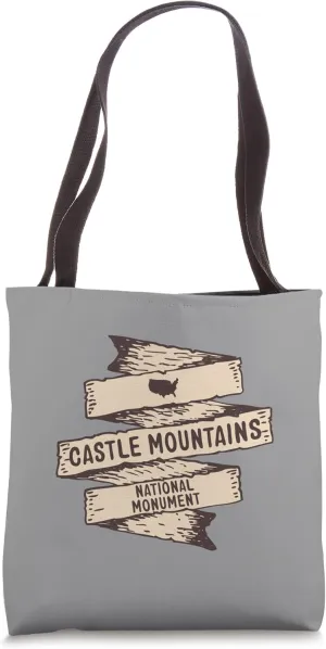 Castle Mountains National Monument California Souvenir Tote Bag