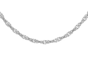 chain twist curb 9ct wg Streamlined shipping Time-sensitive