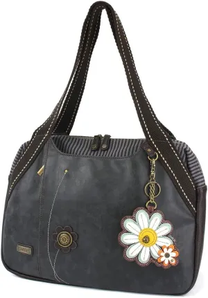 CHALA Bowling Bag - Daisy - Black