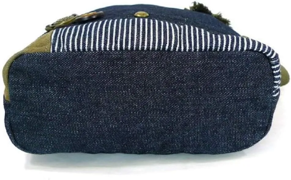 Chala Patch Crossbody, Washed Canvas Handbag, Zipper Top , Animal Prints