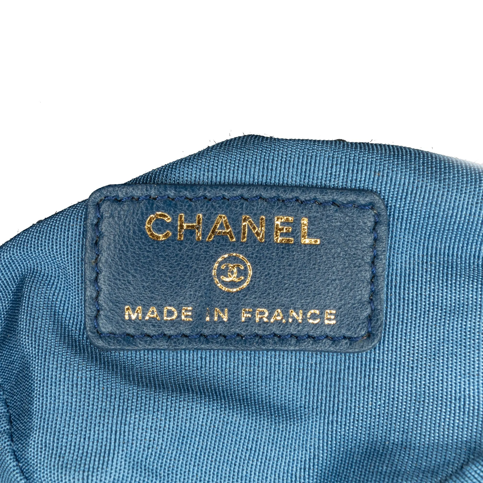 Chanel Mini Denim Mood Bucket with Chain (20509)