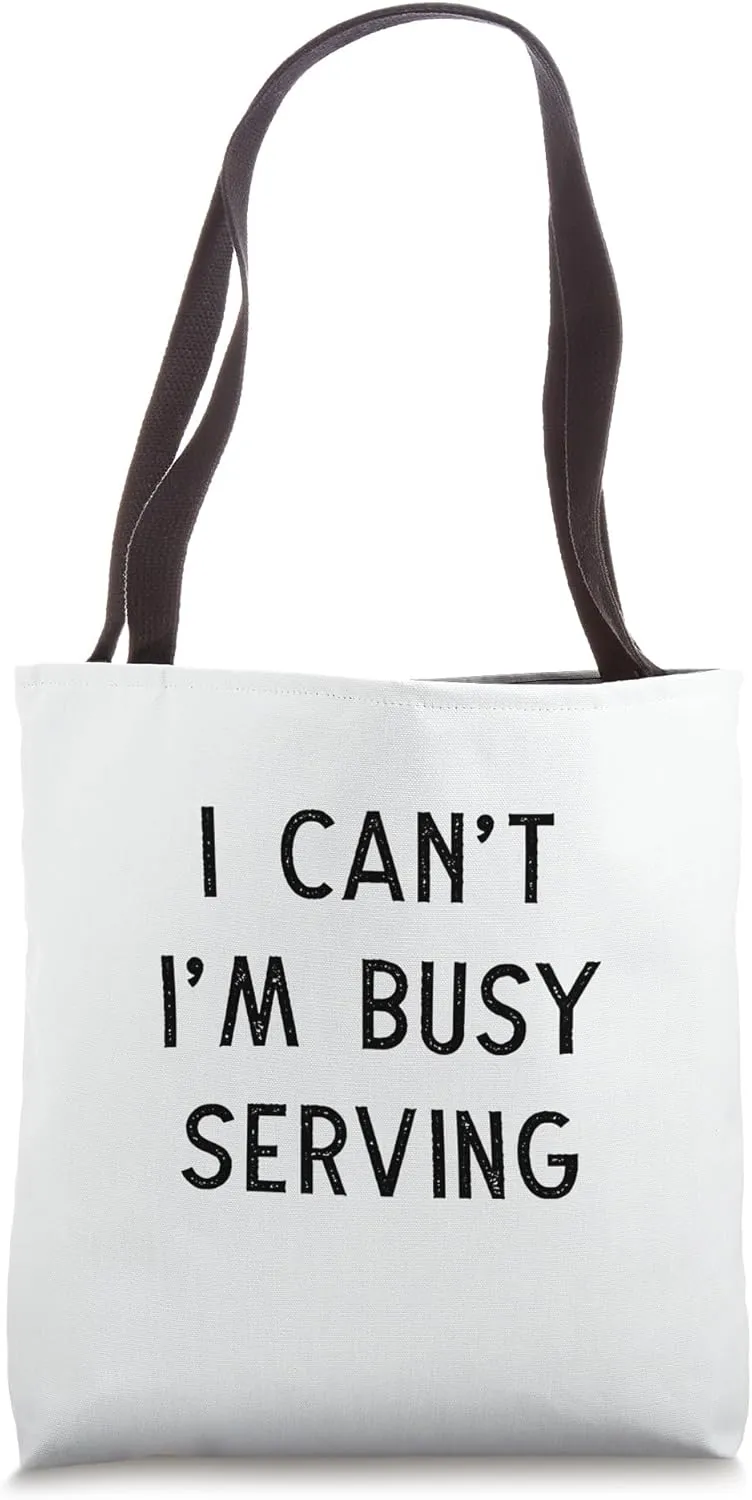 Christian Servant Heart Faith, Unique Idea for Server Tote Bag