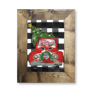 Christmas Truck - Framed Art