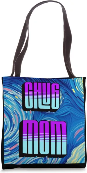 Chug MOM Van Gogh's Starry Night Dog Puppy Tote Bag