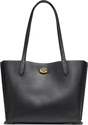 Coach Women's Polished Pebble Leather Willow Tote