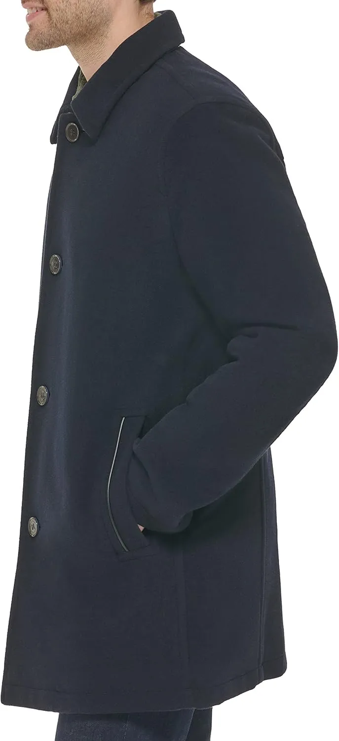 Cole Haan mens Wool Plush Car Coat
