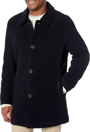 Cole Haan mens Wool Plush Car Coat