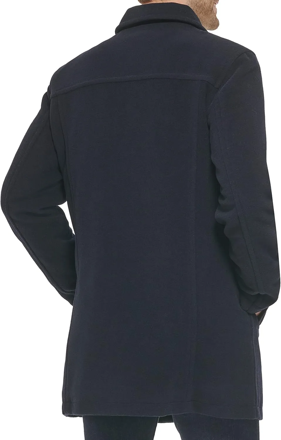 Cole Haan mens Wool Plush Car Coat