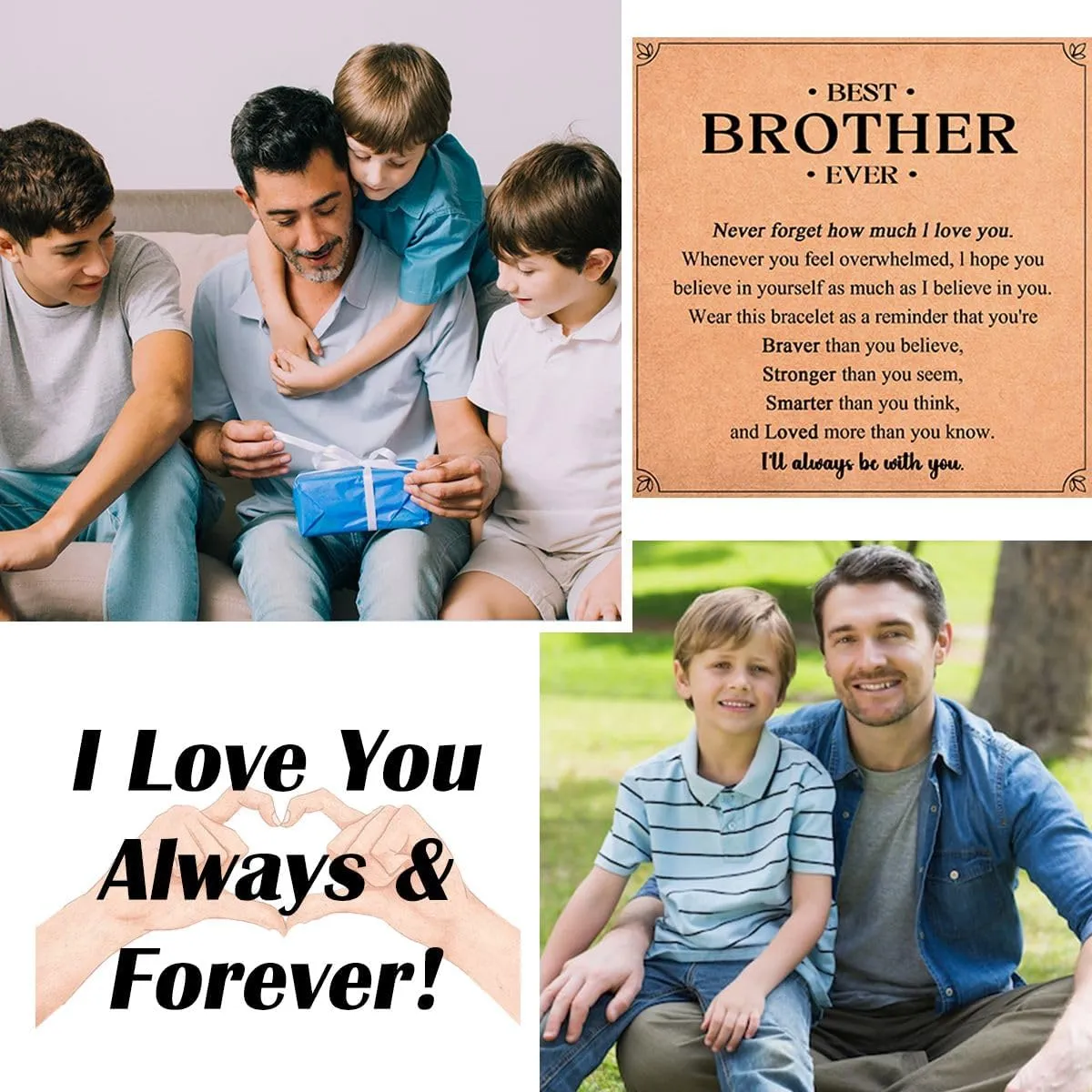 Cool Cuban Bracelet Gifts for Dad Grandpa Uncle New Dad to Be, Birthday Christmas Valentines Day Fathers Day Graduation Gifts for Men Him